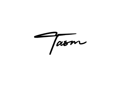 Also You can easily find your signature by using the search form. We will create Tasm name handwritten signature images for you free of cost using AmerikaSignatureDemo-Regular sign style. Tasm signature style 3 images and pictures png