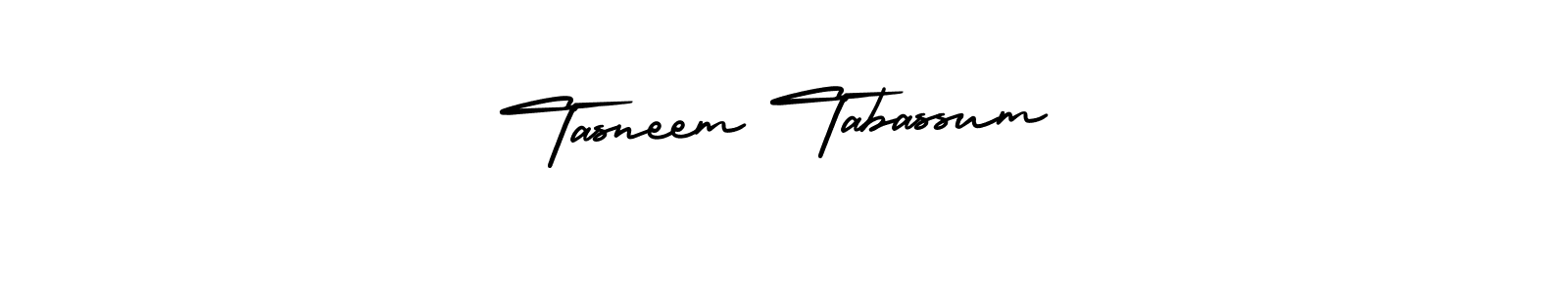 Use a signature maker to create a handwritten signature online. With this signature software, you can design (AmerikaSignatureDemo-Regular) your own signature for name Tasneem Tabassum. Tasneem Tabassum signature style 3 images and pictures png