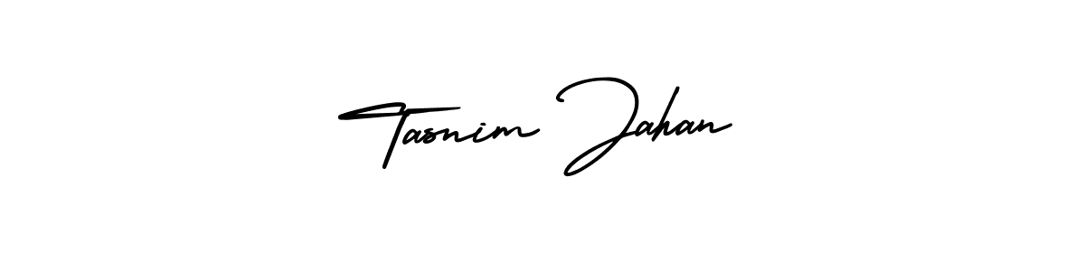 Make a beautiful signature design for name Tasnim Jahan. Use this online signature maker to create a handwritten signature for free. Tasnim Jahan signature style 3 images and pictures png