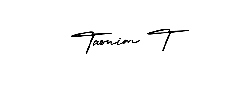 Also we have Tasnim T name is the best signature style. Create professional handwritten signature collection using AmerikaSignatureDemo-Regular autograph style. Tasnim T signature style 3 images and pictures png