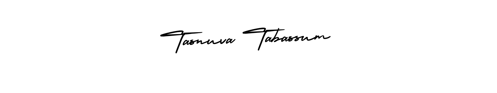 It looks lik you need a new signature style for name Tasnuva Tabassum. Design unique handwritten (AmerikaSignatureDemo-Regular) signature with our free signature maker in just a few clicks. Tasnuva Tabassum signature style 3 images and pictures png