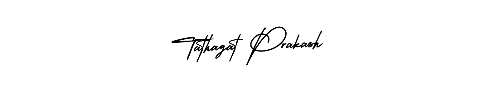 Tathagat Prakash stylish signature style. Best Handwritten Sign (AmerikaSignatureDemo-Regular) for my name. Handwritten Signature Collection Ideas for my name Tathagat Prakash. Tathagat Prakash signature style 3 images and pictures png
