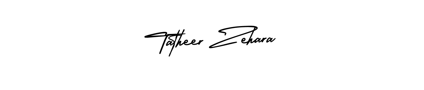 Make a beautiful signature design for name Tatheer Zehara. Use this online signature maker to create a handwritten signature for free. Tatheer Zehara signature style 3 images and pictures png