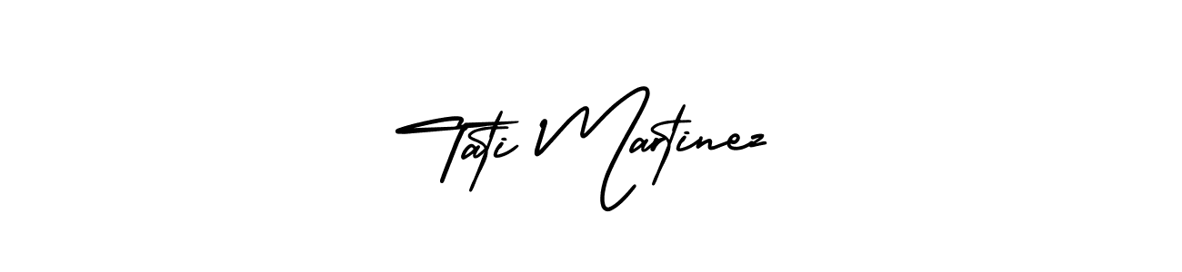 How to Draw Tati Martinez signature style? AmerikaSignatureDemo-Regular is a latest design signature styles for name Tati Martinez. Tati Martinez signature style 3 images and pictures png