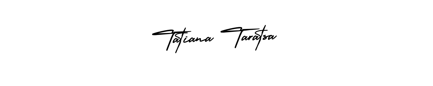Also we have Tatiana Taratsa name is the best signature style. Create professional handwritten signature collection using AmerikaSignatureDemo-Regular autograph style. Tatiana Taratsa signature style 3 images and pictures png