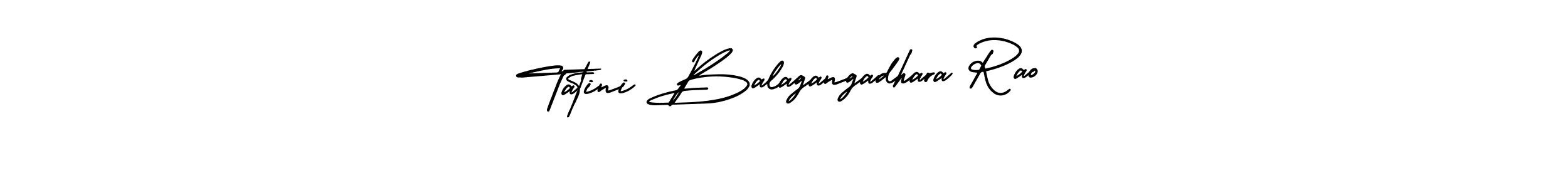 Make a short Tatini Balagangadhara Rao signature style. Manage your documents anywhere anytime using AmerikaSignatureDemo-Regular. Create and add eSignatures, submit forms, share and send files easily. Tatini Balagangadhara Rao signature style 3 images and pictures png