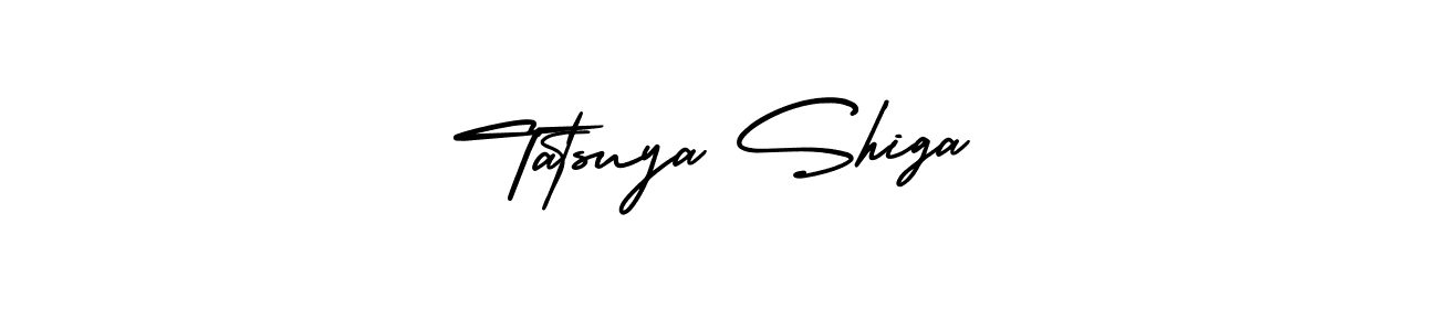 Make a short Tatsuya Shiga signature style. Manage your documents anywhere anytime using AmerikaSignatureDemo-Regular. Create and add eSignatures, submit forms, share and send files easily. Tatsuya Shiga signature style 3 images and pictures png