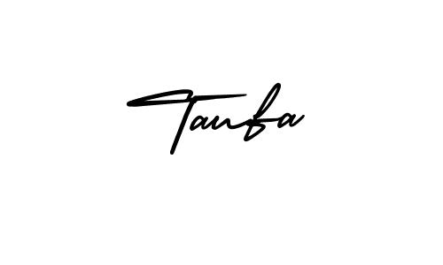 Create a beautiful signature design for name Taufa. With this signature (AmerikaSignatureDemo-Regular) fonts, you can make a handwritten signature for free. Taufa signature style 3 images and pictures png