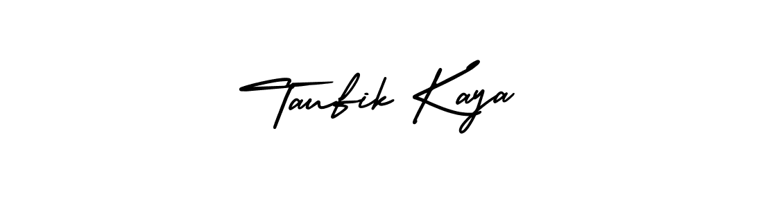Make a beautiful signature design for name Taufik Kaya. Use this online signature maker to create a handwritten signature for free. Taufik Kaya signature style 3 images and pictures png