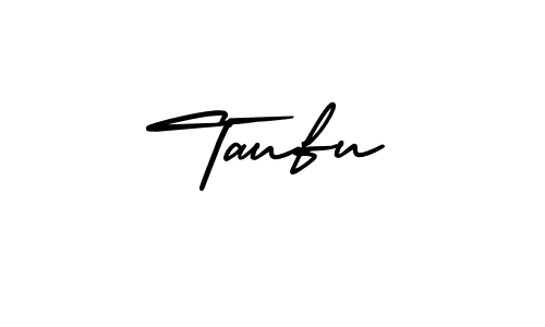 Design your own signature with our free online signature maker. With this signature software, you can create a handwritten (AmerikaSignatureDemo-Regular) signature for name Taufu. Taufu signature style 3 images and pictures png