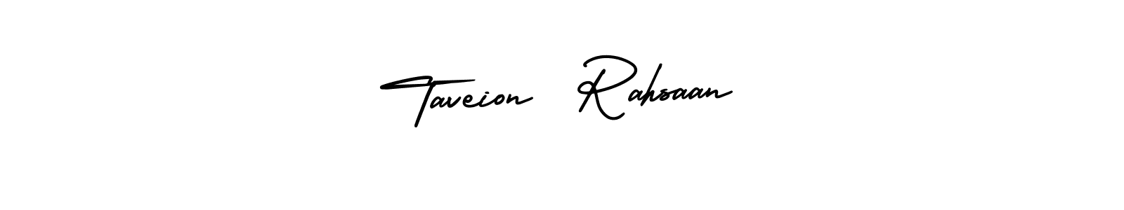 Once you've used our free online signature maker to create your best signature AmerikaSignatureDemo-Regular style, it's time to enjoy all of the benefits that Taveion  Rahsaan name signing documents. Taveion  Rahsaan signature style 3 images and pictures png