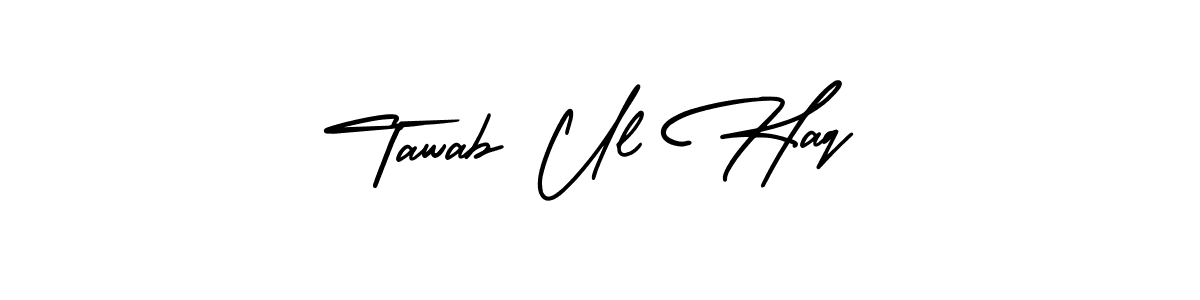 Use a signature maker to create a handwritten signature online. With this signature software, you can design (AmerikaSignatureDemo-Regular) your own signature for name Tawab Ul Haq. Tawab Ul Haq signature style 3 images and pictures png