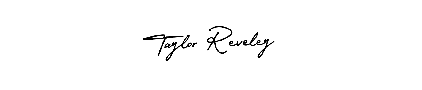 The best way (AmerikaSignatureDemo-Regular) to make a short signature is to pick only two or three words in your name. The name Taylor Reveley include a total of six letters. For converting this name. Taylor Reveley signature style 3 images and pictures png