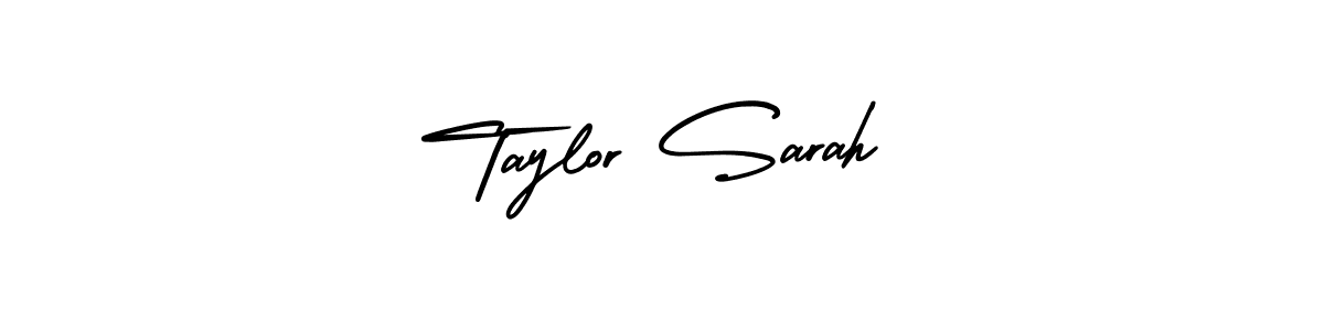 AmerikaSignatureDemo-Regular is a professional signature style that is perfect for those who want to add a touch of class to their signature. It is also a great choice for those who want to make their signature more unique. Get Taylor Sarah name to fancy signature for free. Taylor Sarah signature style 3 images and pictures png