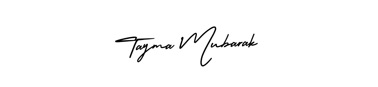 Make a short Tayma Mubarak signature style. Manage your documents anywhere anytime using AmerikaSignatureDemo-Regular. Create and add eSignatures, submit forms, share and send files easily. Tayma Mubarak signature style 3 images and pictures png
