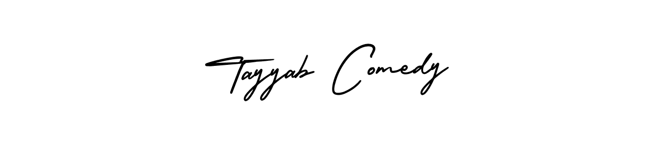 How to Draw Tayyab Comedy signature style? AmerikaSignatureDemo-Regular is a latest design signature styles for name Tayyab Comedy. Tayyab Comedy signature style 3 images and pictures png