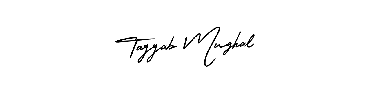 Design your own signature with our free online signature maker. With this signature software, you can create a handwritten (AmerikaSignatureDemo-Regular) signature for name Tayyab Mughal. Tayyab Mughal signature style 3 images and pictures png