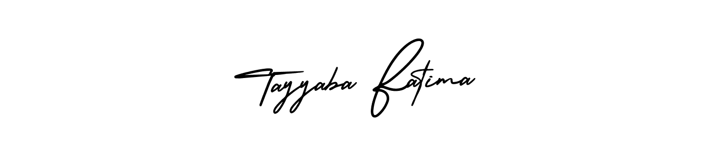 How to Draw Tayyaba Fatima signature style? AmerikaSignatureDemo-Regular is a latest design signature styles for name Tayyaba Fatima. Tayyaba Fatima signature style 3 images and pictures png