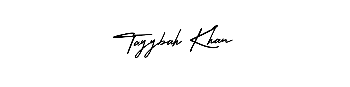 Make a beautiful signature design for name Tayybah Khan. Use this online signature maker to create a handwritten signature for free. Tayybah Khan signature style 3 images and pictures png