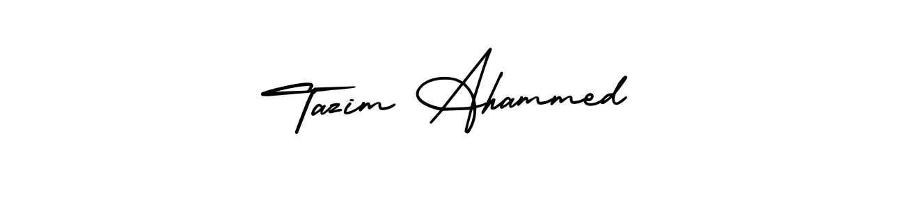 Check out images of Autograph of Tazim Ahammed name. Actor Tazim Ahammed Signature Style. AmerikaSignatureDemo-Regular is a professional sign style online. Tazim Ahammed signature style 3 images and pictures png