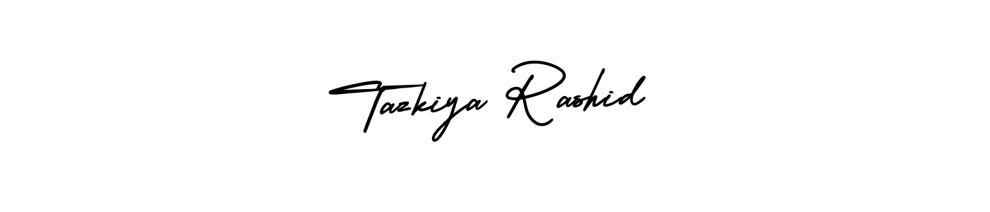 Also we have Tazkiya Rashid name is the best signature style. Create professional handwritten signature collection using AmerikaSignatureDemo-Regular autograph style. Tazkiya Rashid signature style 3 images and pictures png