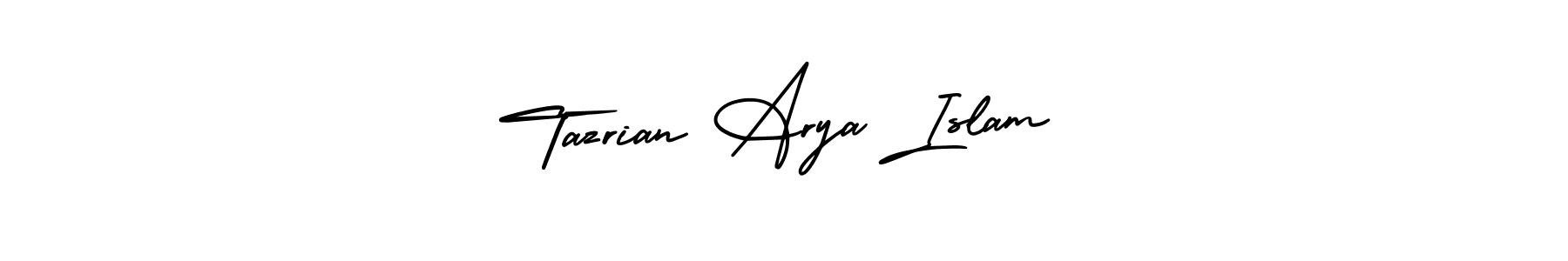 You can use this online signature creator to create a handwritten signature for the name Tazrian Arya Islam. This is the best online autograph maker. Tazrian Arya Islam signature style 3 images and pictures png