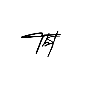 Tbt stylish signature style. Best Handwritten Sign (AmerikaSignatureDemo-Regular) for my name. Handwritten Signature Collection Ideas for my name Tbt. Tbt signature style 3 images and pictures png