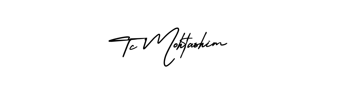 Make a beautiful signature design for name Tc Mohtashim. Use this online signature maker to create a handwritten signature for free. Tc Mohtashim signature style 3 images and pictures png