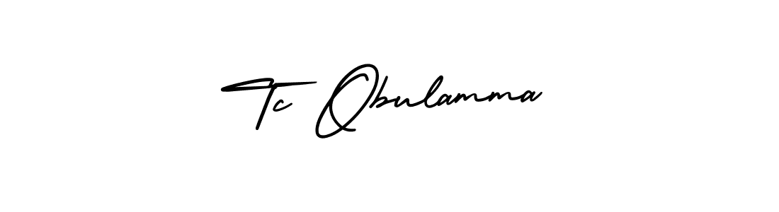 Once you've used our free online signature maker to create your best signature AmerikaSignatureDemo-Regular style, it's time to enjoy all of the benefits that Tc Obulamma name signing documents. Tc Obulamma signature style 3 images and pictures png
