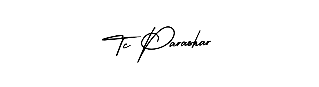 Create a beautiful signature design for name Tc Parashar. With this signature (AmerikaSignatureDemo-Regular) fonts, you can make a handwritten signature for free. Tc Parashar signature style 3 images and pictures png