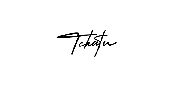 How to make Tchatu signature? AmerikaSignatureDemo-Regular is a professional autograph style. Create handwritten signature for Tchatu name. Tchatu signature style 3 images and pictures png
