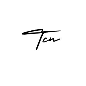 How to Draw Tcn signature style? AmerikaSignatureDemo-Regular is a latest design signature styles for name Tcn. Tcn signature style 3 images and pictures png