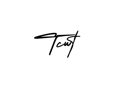 Also we have Tcwt name is the best signature style. Create professional handwritten signature collection using AmerikaSignatureDemo-Regular autograph style. Tcwt signature style 3 images and pictures png