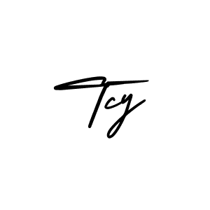 Make a beautiful signature design for name Tcy. Use this online signature maker to create a handwritten signature for free. Tcy signature style 3 images and pictures png