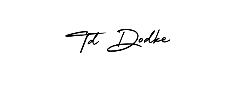 Once you've used our free online signature maker to create your best signature AmerikaSignatureDemo-Regular style, it's time to enjoy all of the benefits that Td Dodke name signing documents. Td Dodke signature style 3 images and pictures png