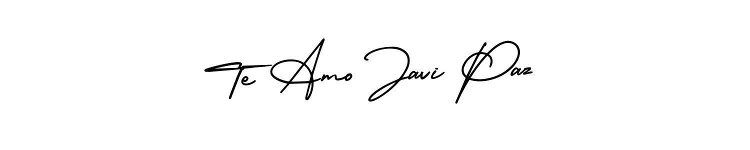 Once you've used our free online signature maker to create your best signature AmerikaSignatureDemo-Regular style, it's time to enjoy all of the benefits that Te Amo Javi Paz name signing documents. Te Amo Javi Paz signature style 3 images and pictures png