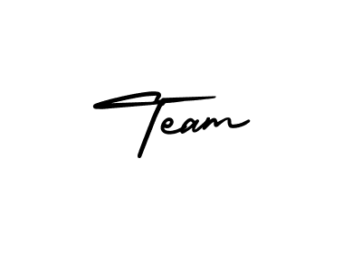 It looks lik you need a new signature style for name Team. Design unique handwritten (AmerikaSignatureDemo-Regular) signature with our free signature maker in just a few clicks. Team signature style 3 images and pictures png