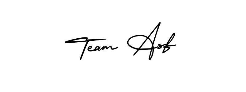 Similarly AmerikaSignatureDemo-Regular is the best handwritten signature design. Signature creator online .You can use it as an online autograph creator for name Team Asf. Team Asf signature style 3 images and pictures png