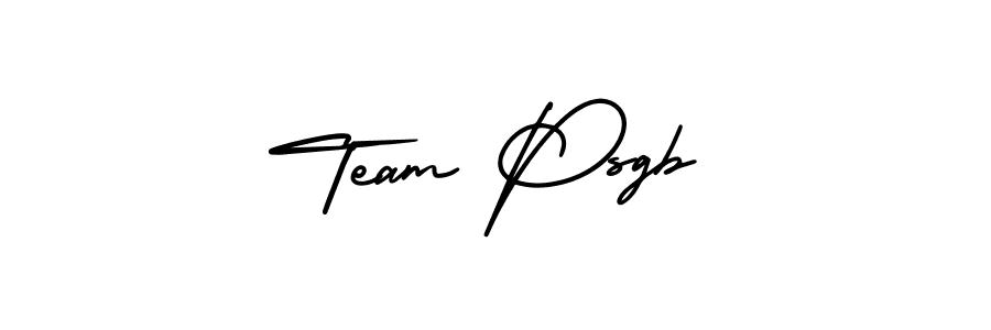 Also we have Team Psgb name is the best signature style. Create professional handwritten signature collection using AmerikaSignatureDemo-Regular autograph style. Team Psgb signature style 3 images and pictures png