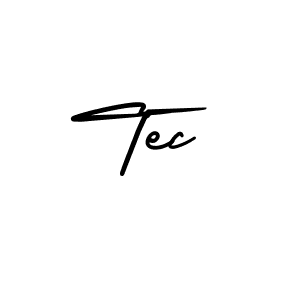 Create a beautiful signature design for name Tec. With this signature (AmerikaSignatureDemo-Regular) fonts, you can make a handwritten signature for free. Tec signature style 3 images and pictures png