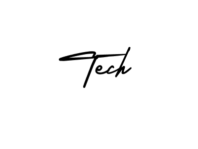 How to make Tech name signature. Use AmerikaSignatureDemo-Regular style for creating short signs online. This is the latest handwritten sign. Tech signature style 3 images and pictures png