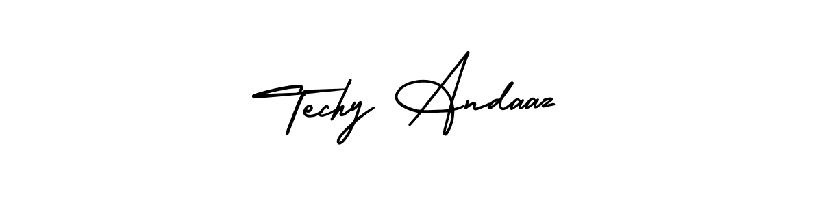 Similarly AmerikaSignatureDemo-Regular is the best handwritten signature design. Signature creator online .You can use it as an online autograph creator for name Techy Andaaz. Techy Andaaz signature style 3 images and pictures png