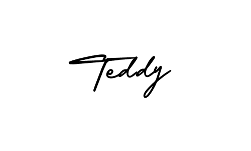 It looks lik you need a new signature style for name Teddy. Design unique handwritten (AmerikaSignatureDemo-Regular) signature with our free signature maker in just a few clicks. Teddy signature style 3 images and pictures png