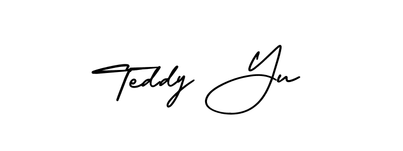 Make a beautiful signature design for name Teddy Yu. Use this online signature maker to create a handwritten signature for free. Teddy Yu signature style 3 images and pictures png