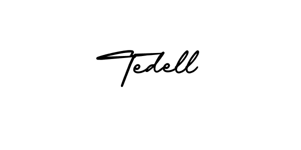 Check out images of Autograph of Tedell name. Actor Tedell Signature Style. AmerikaSignatureDemo-Regular is a professional sign style online. Tedell signature style 3 images and pictures png