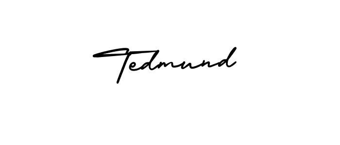 Also we have Tedmund name is the best signature style. Create professional handwritten signature collection using AmerikaSignatureDemo-Regular autograph style. Tedmund signature style 3 images and pictures png