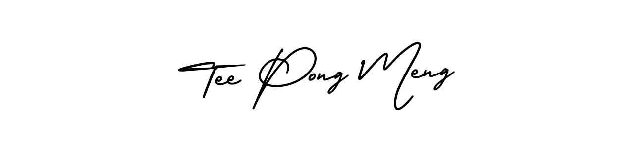 You can use this online signature creator to create a handwritten signature for the name Tee Pong Meng. This is the best online autograph maker. Tee Pong Meng signature style 3 images and pictures png