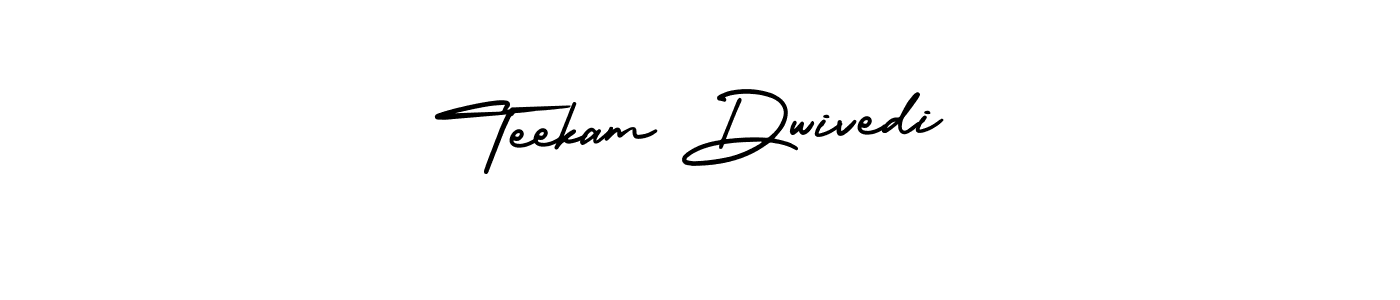 if you are searching for the best signature style for your name Teekam Dwivedi. so please give up your signature search. here we have designed multiple signature styles  using AmerikaSignatureDemo-Regular. Teekam Dwivedi signature style 3 images and pictures png