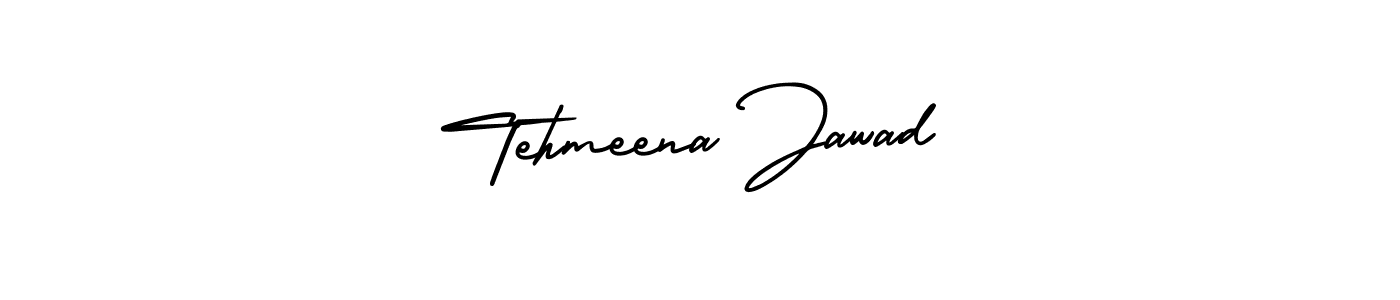 Design your own signature with our free online signature maker. With this signature software, you can create a handwritten (AmerikaSignatureDemo-Regular) signature for name Tehmeena Jawad. Tehmeena Jawad signature style 3 images and pictures png