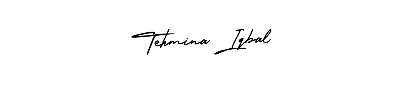 Tehmina Iqbal stylish signature style. Best Handwritten Sign (AmerikaSignatureDemo-Regular) for my name. Handwritten Signature Collection Ideas for my name Tehmina Iqbal. Tehmina Iqbal signature style 3 images and pictures png